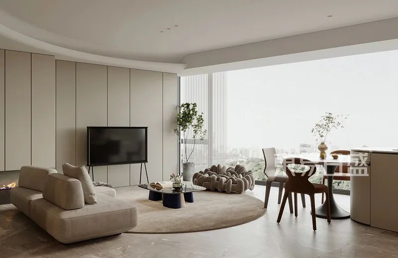 151㎡现代风，全屋木色搭配，简雅又从容-10