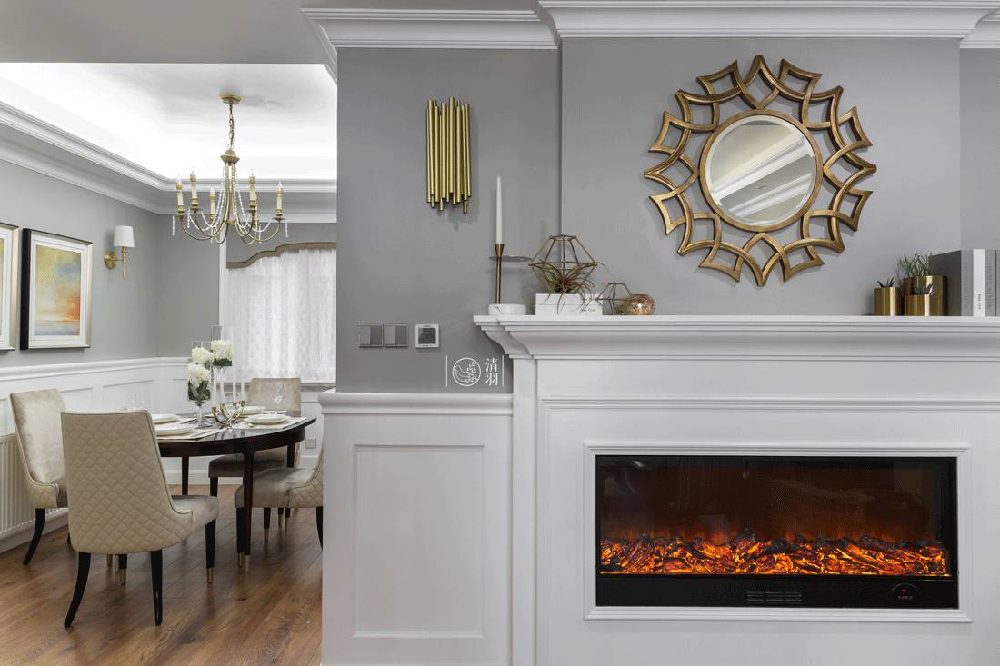 优雅知性，成都 180 平米美式四居室设计-41