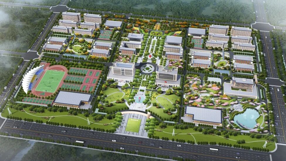 未来科学城崛起“生命芯”！中建八局南昌医学院新校园（一期）建设项目竣工-30