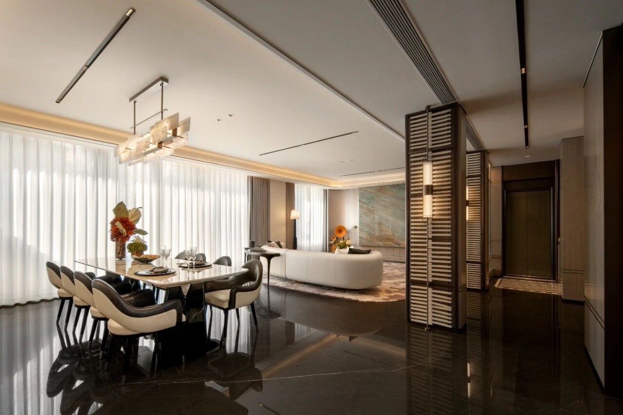 台州玖樾府482㎡样板间丨中国台州丨DARRY戴瑞软装-10