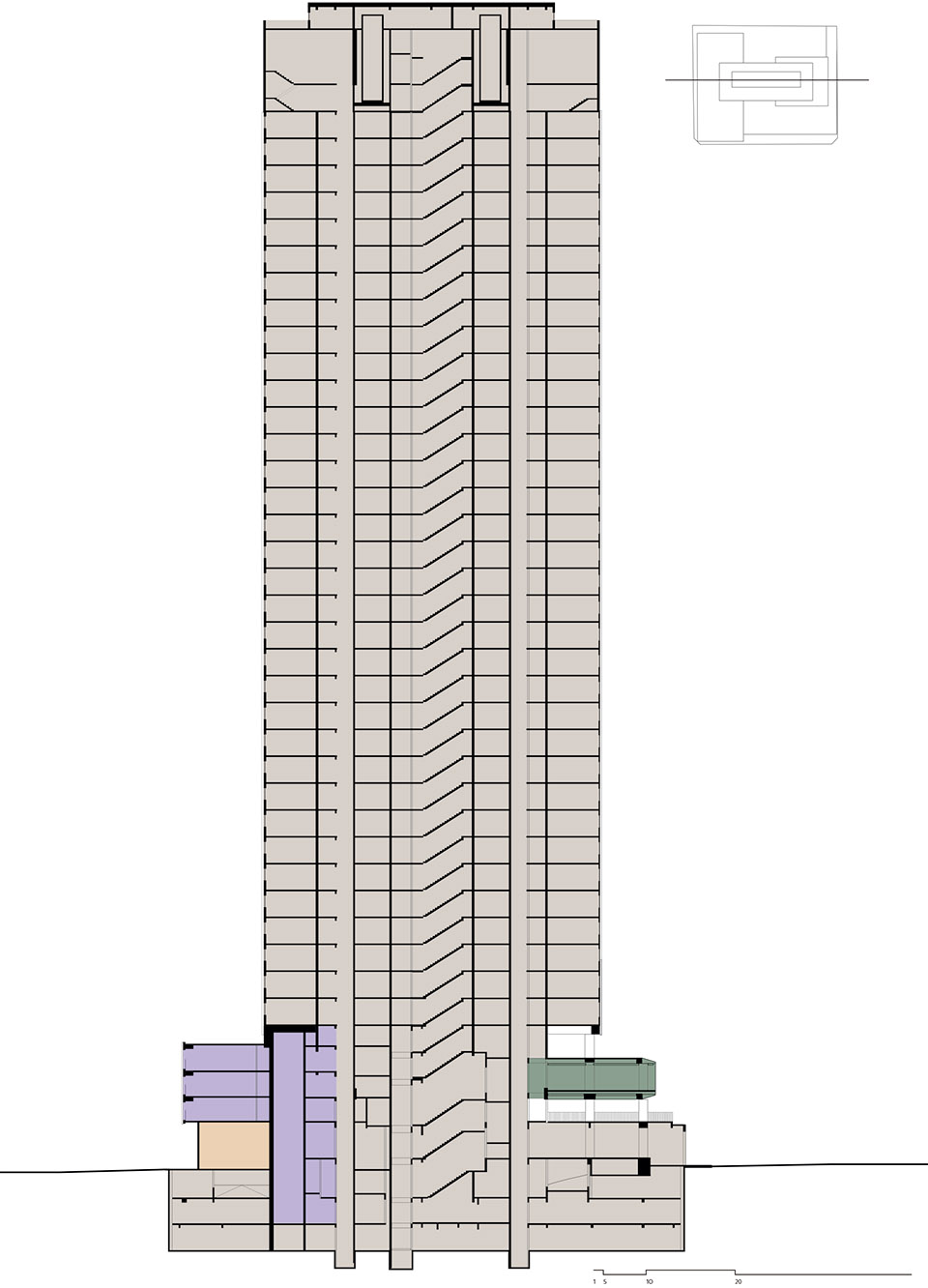 Praça Henrique Monteiro多功能综合体丨巴西圣保罗丨Arthur Casas-158