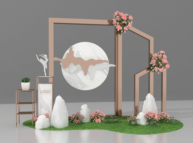 网红打卡拍照点设计案例效果图-4