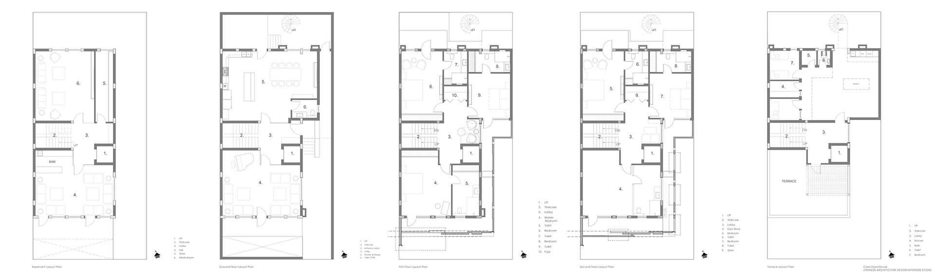 Casa Hypotenuse RENESA-21