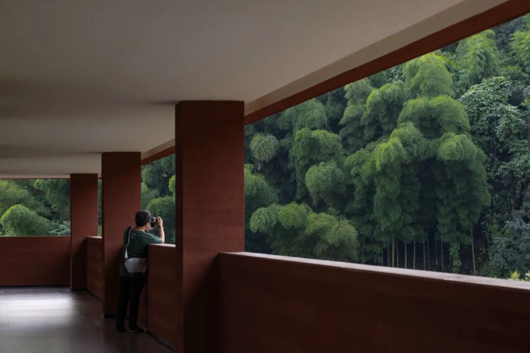 红砂岩建筑，丹棱老峨山居度假酒店-46