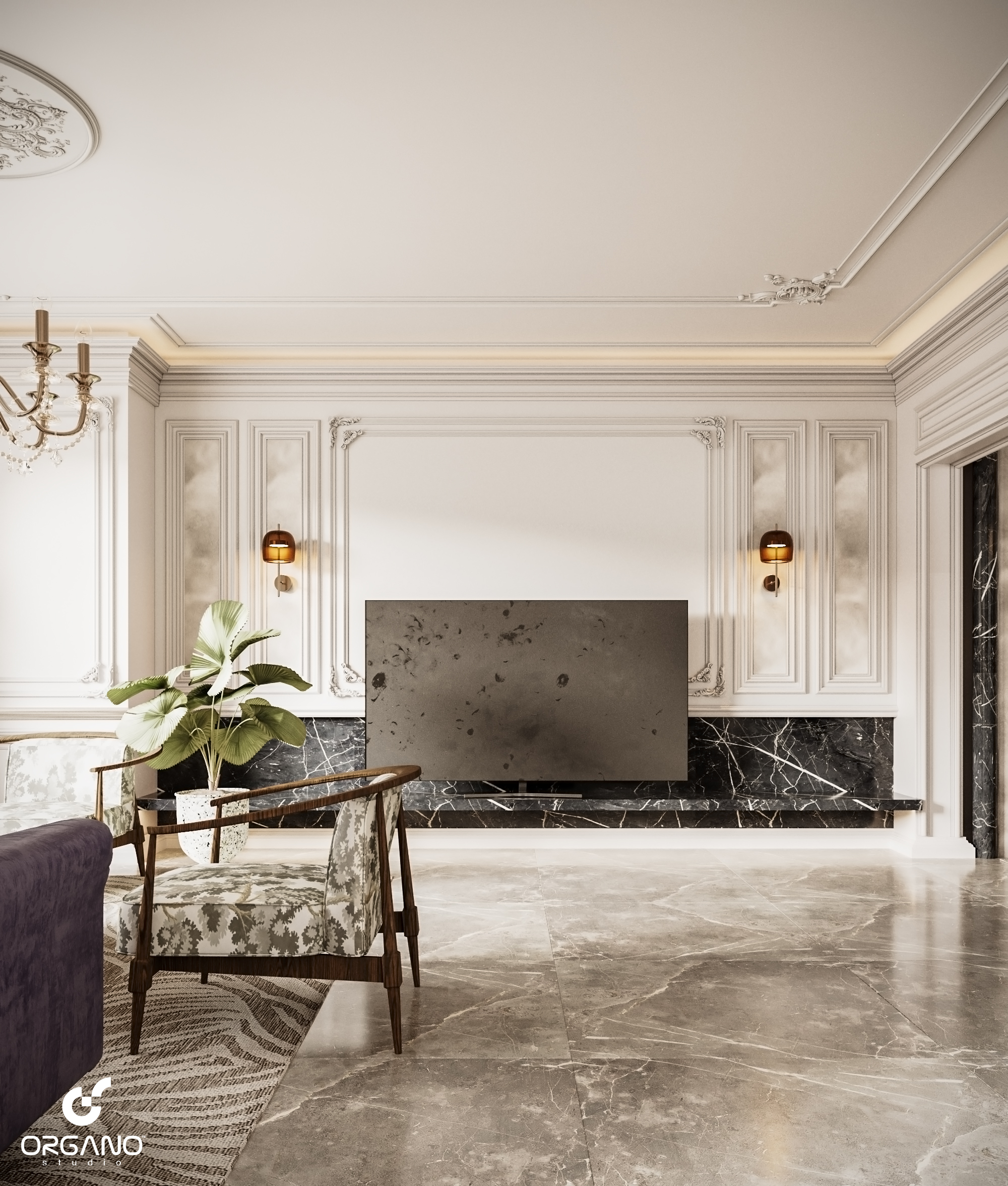 Villa Hall Design.别墅-19