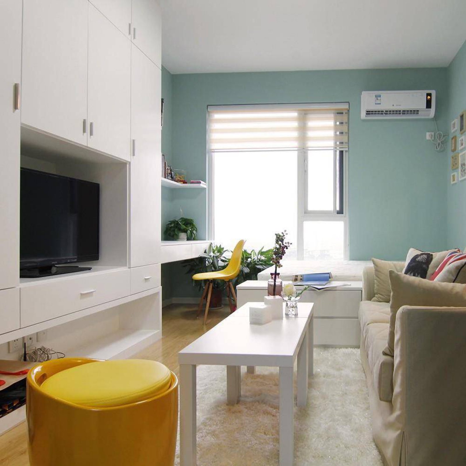 现代时尚单身公寓设计-17