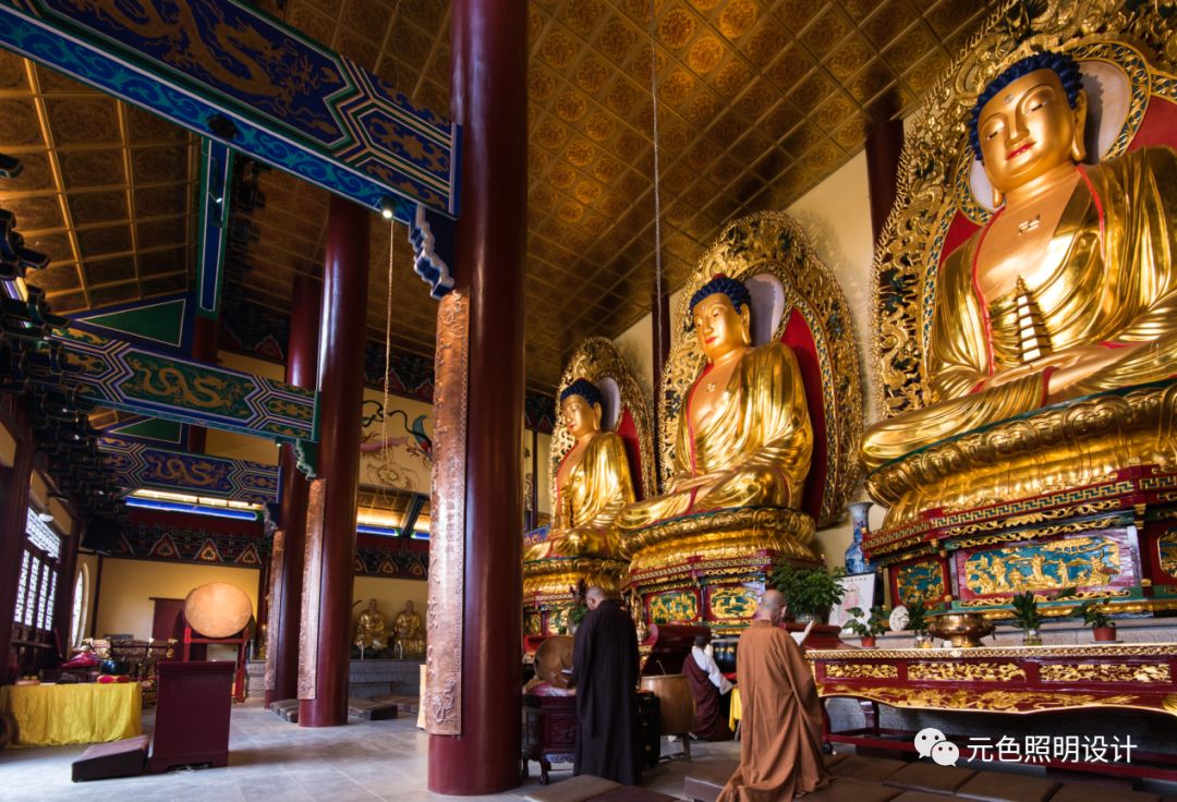 佛 · 光 | 道吾山护国兴华禅寺灯光改造-51