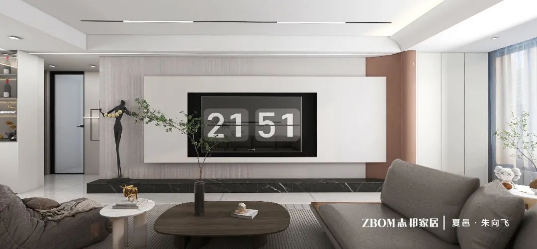 简约治愈之家 · 夏邑朱向飞 148㎡自然静谧设计-12