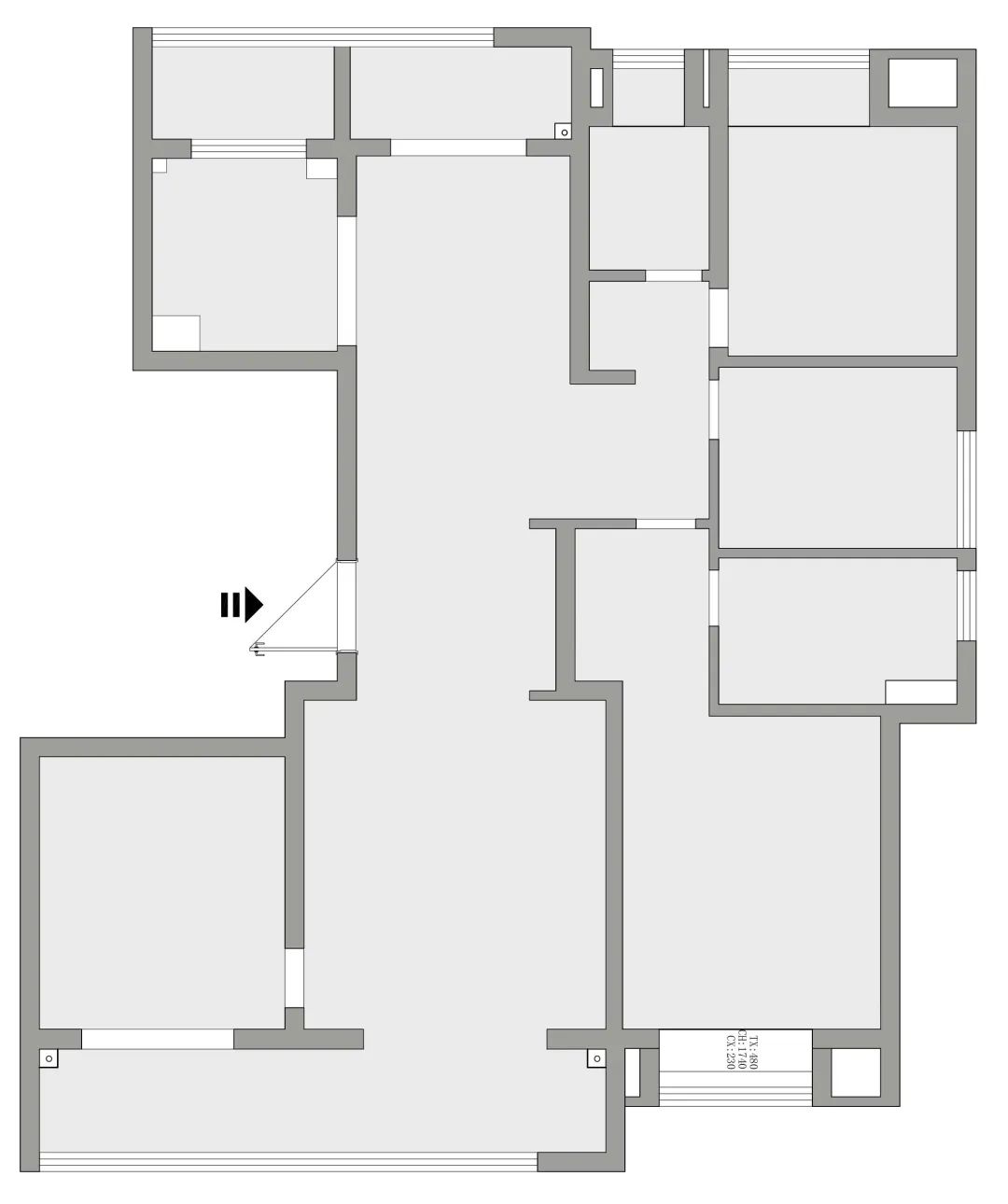 现代简奢,兰园143㎡三居室丨筑鹿空间设计-24