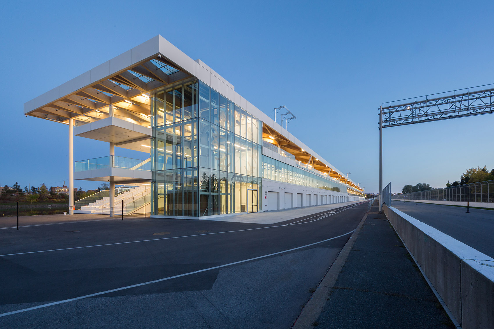 F1加拿大站围场，蒙特利尔 / Les architectes FABG-43