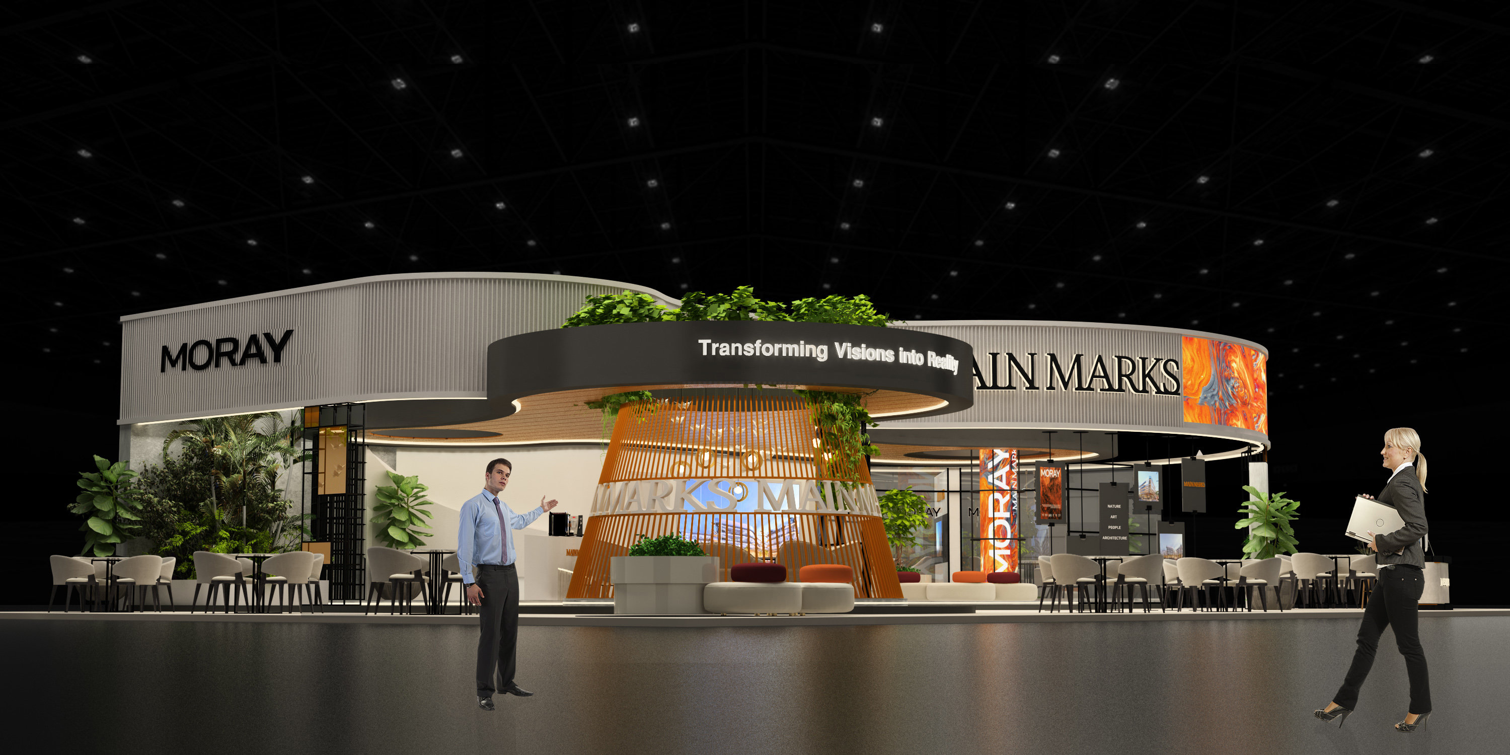 main marks booth design ( city scape )-0