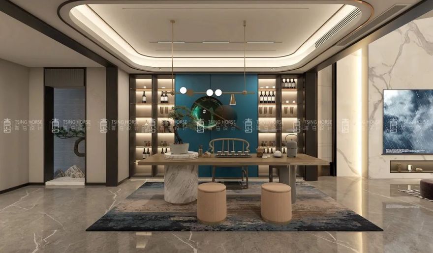 新城玺樾骊府下叠户型设计丨青马别墅设计-50