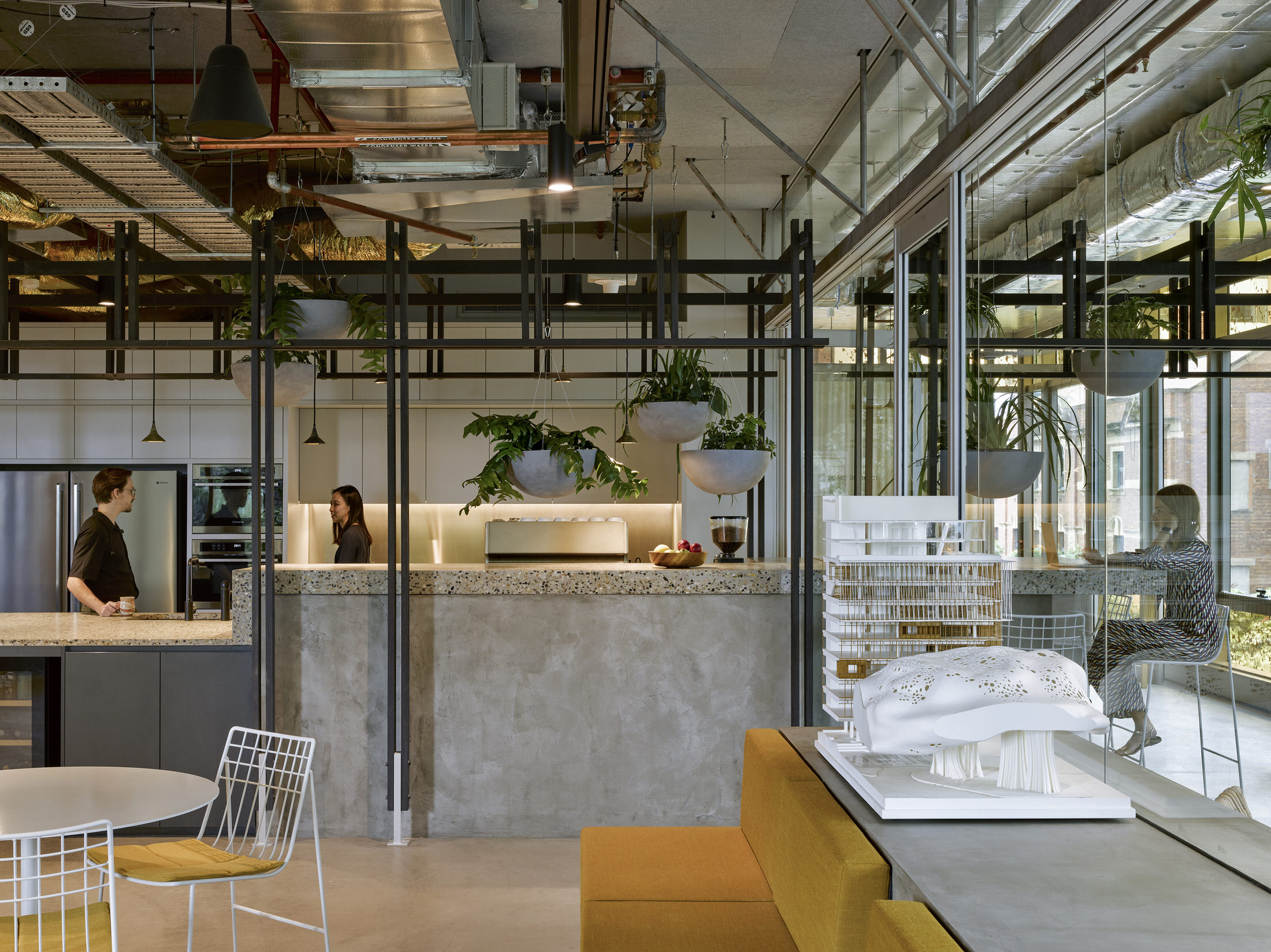 现代悬浮绿色办公空间丨澳大利亚布里斯班丨BVN Brisbane Studio-24