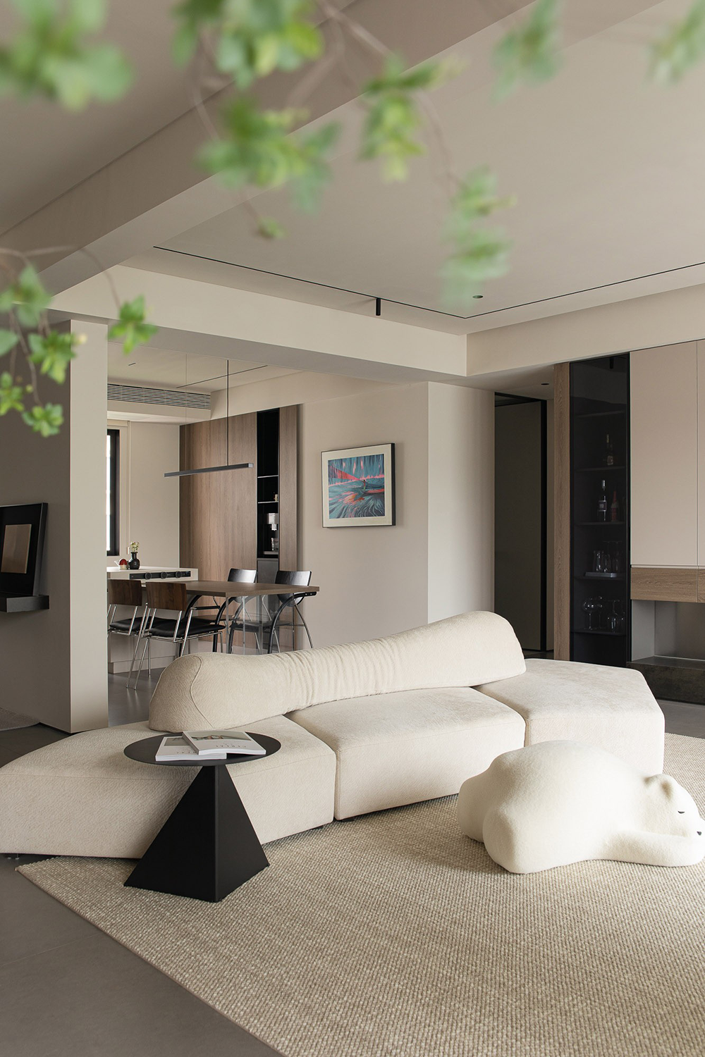 极简设计｜自在·松弛丨中国杭州丨尔景空间设计-9