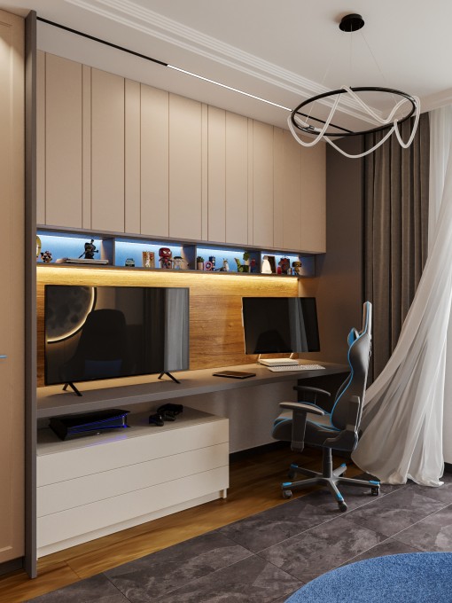 “ТвояПривилегия”郊区公寓室内设计丨“Интерьерком”设计工作室-59