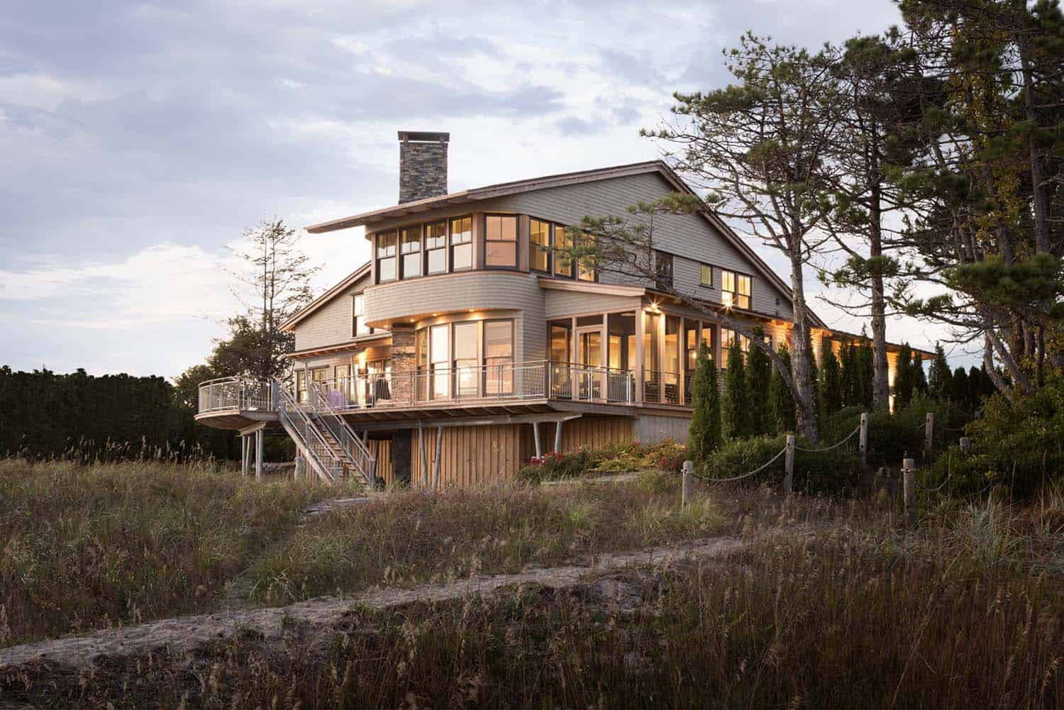 A Maine home boasts sustainable living in a serene coastal setting-0
