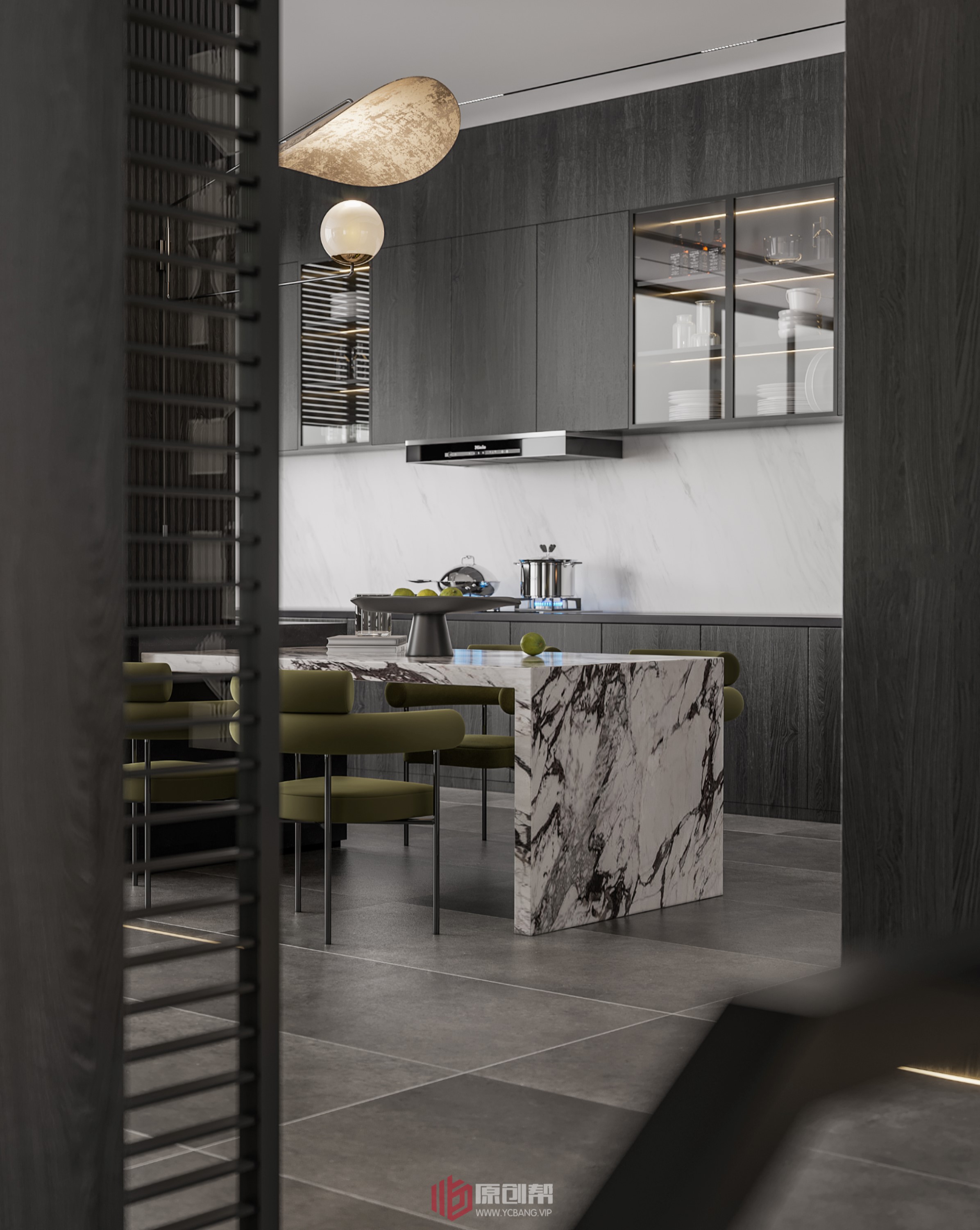 现代风格办公室设计丨原创帮（设计帮）-10