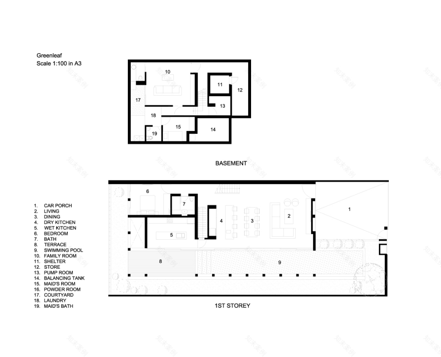混凝土之光别墅-21