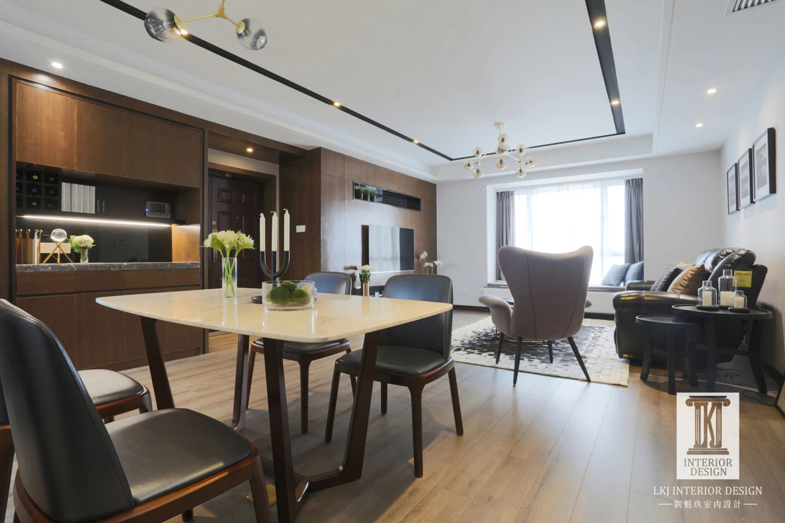 《素净·悠然》 | 武汉 132 平简约木质空间,独立衣帽间与书房设计-13