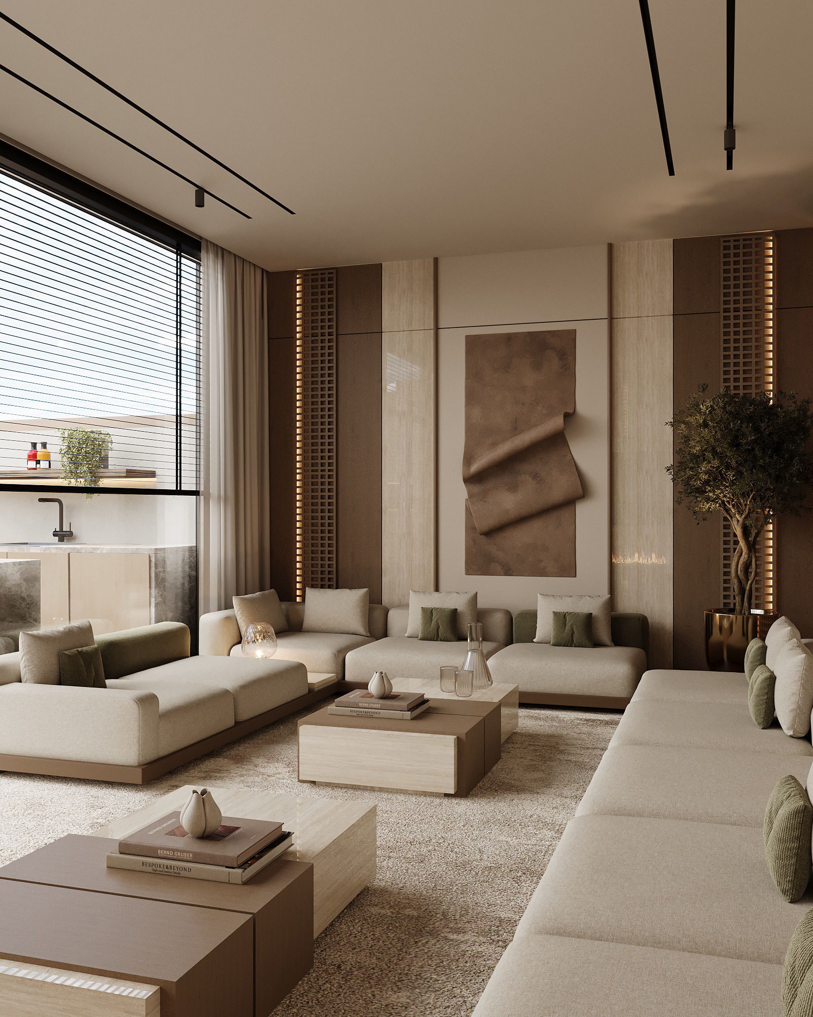 屋顶会客厅设计丨沙特阿拉伯-4