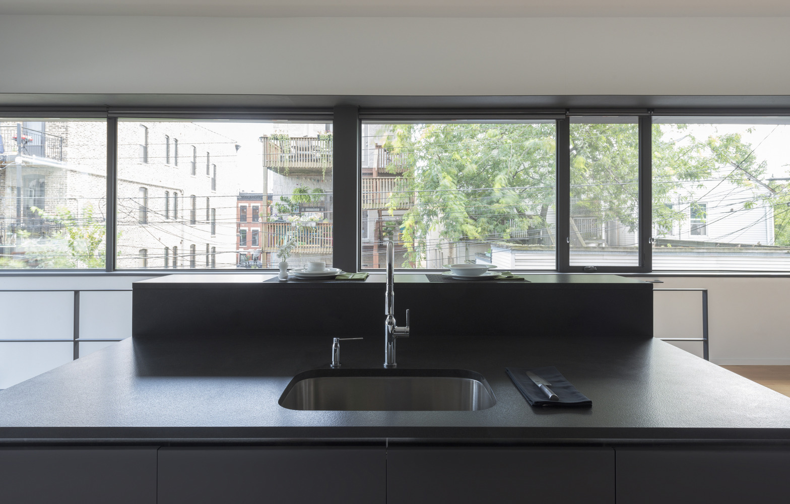 芝加哥光影交织的“剪切联排别墅”-72