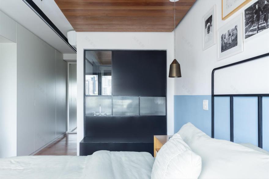 巴西 SP 公寓 | 清新木质设计,打造舒适居住空间-13