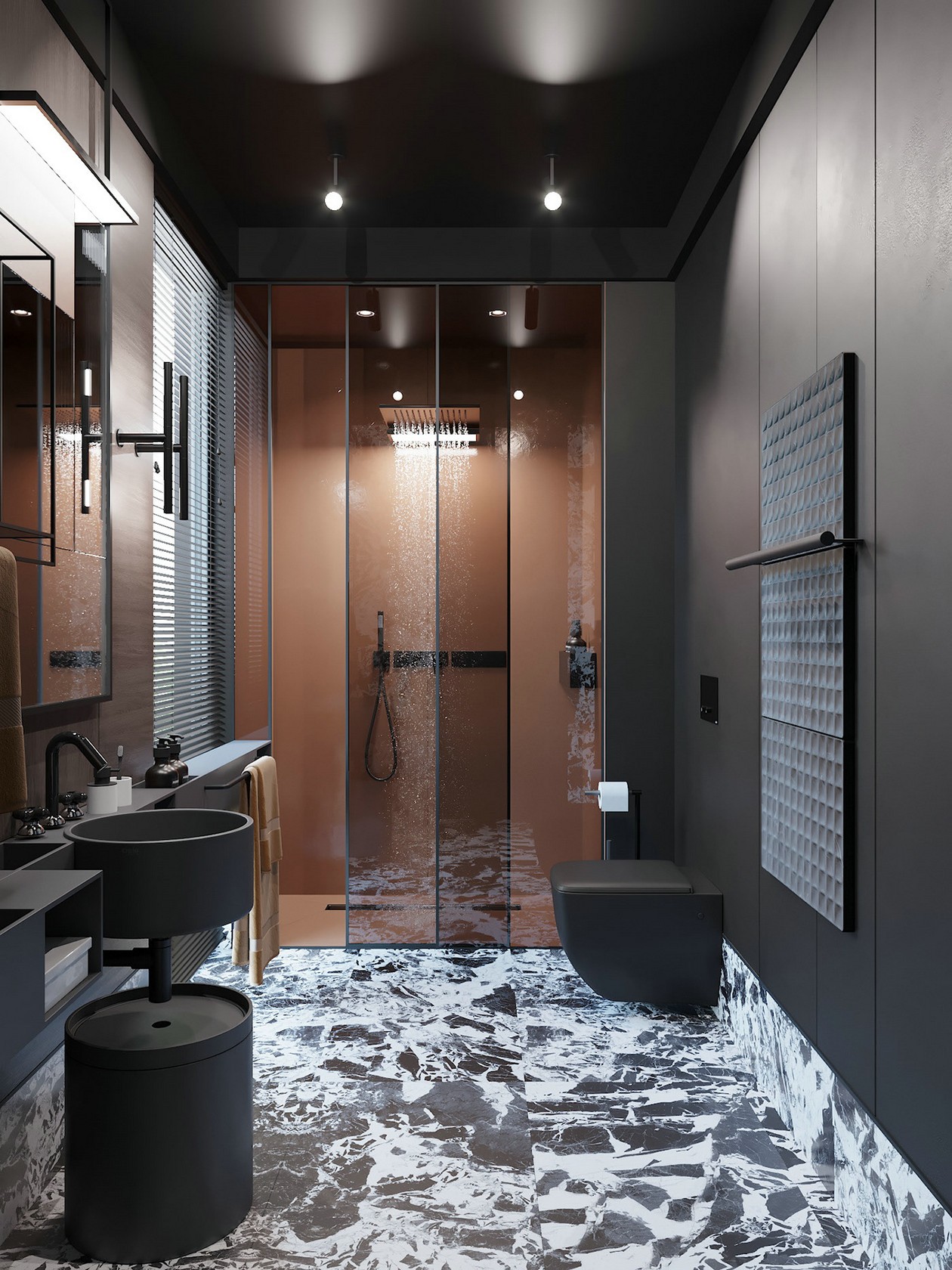 200平米的卧室和洗手间设计！-22