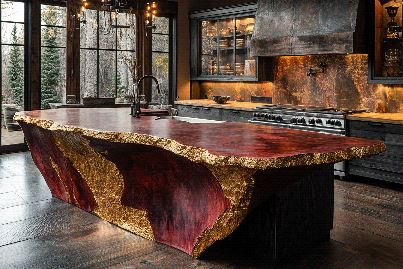 Extraordinary Bespoke Kitchen Islands by AICI-133