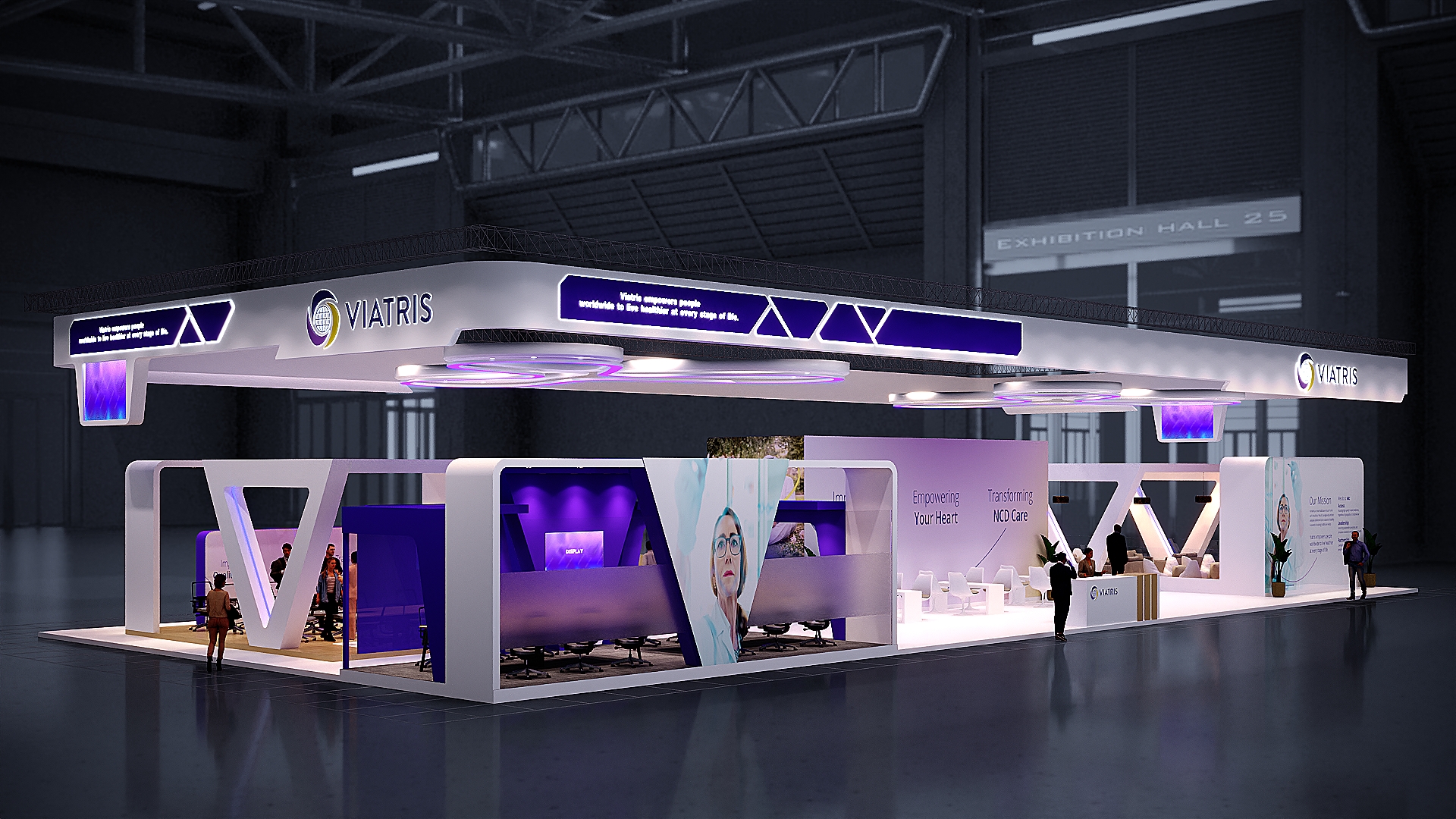 VIATRIS EXHIBITION STAND DESIGN- DUPHAT 2025-4