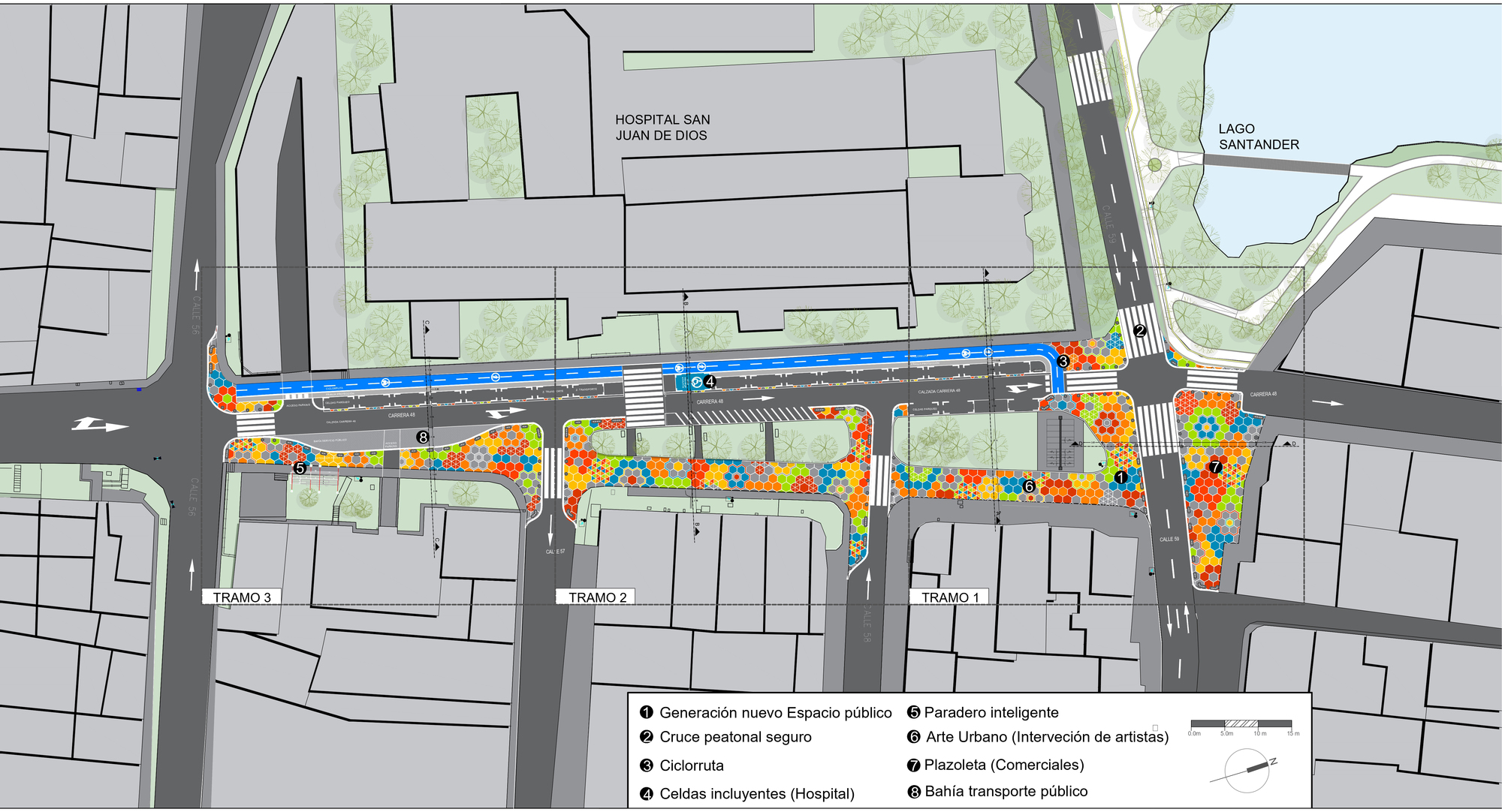 Intervención Calle Consciente, un jardín de colores(2019)(Arquiurbano Taller)设计-49