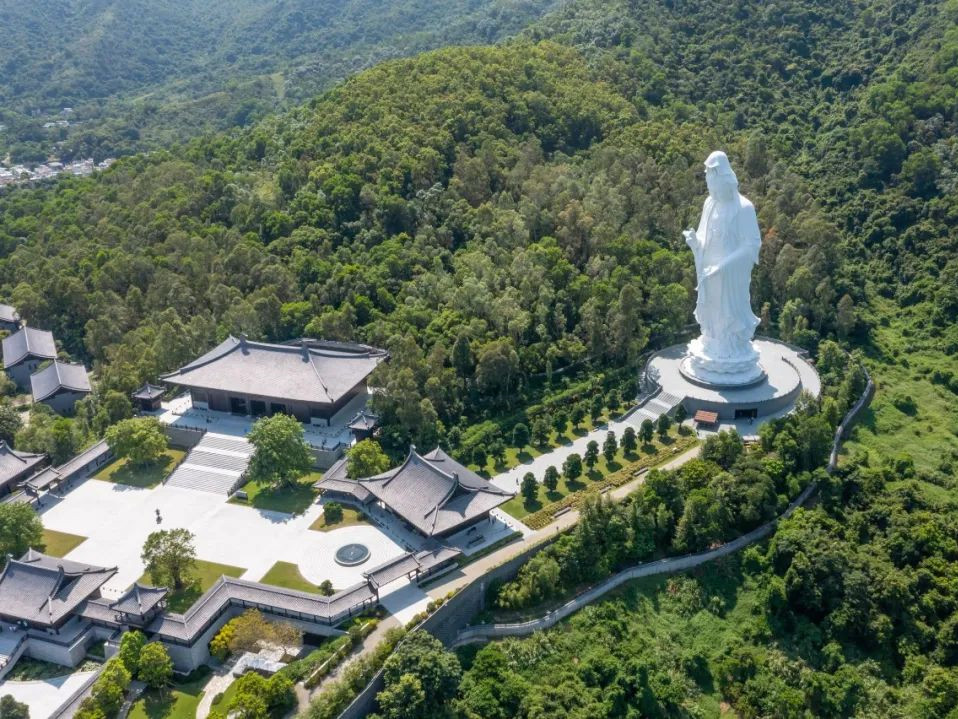 中国香港大埔区慈山寺周围绿色景观丨LWK+PARTNERS-2