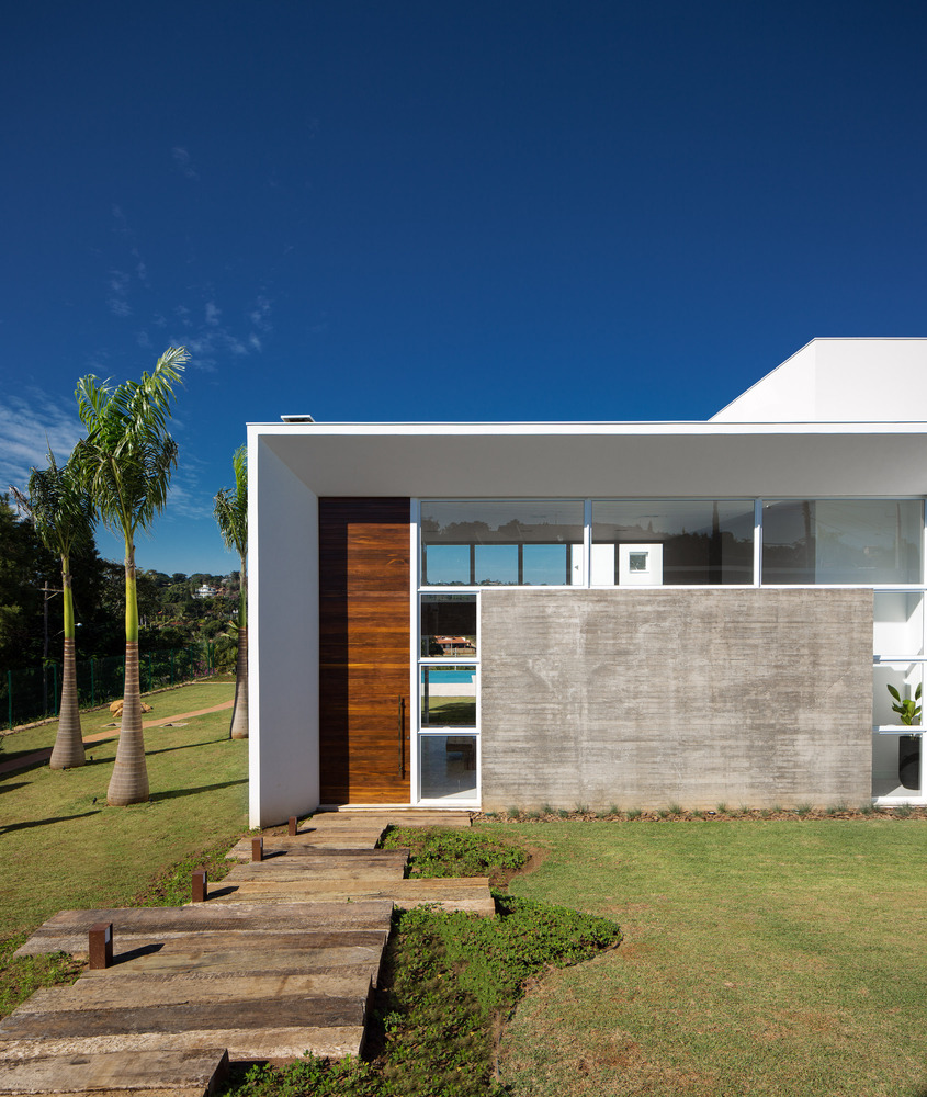 巴西"山谷之家" | 融入自然的私密空间-26