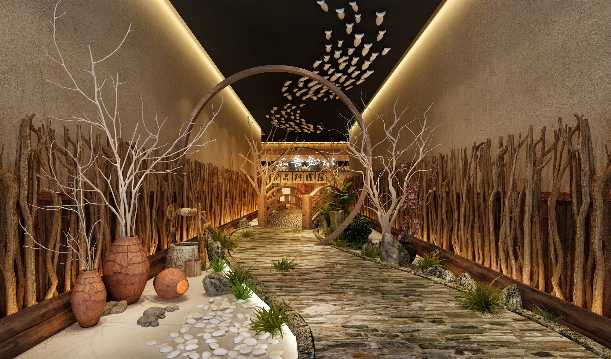 繁华都市中的心灵净土——上善如水-1