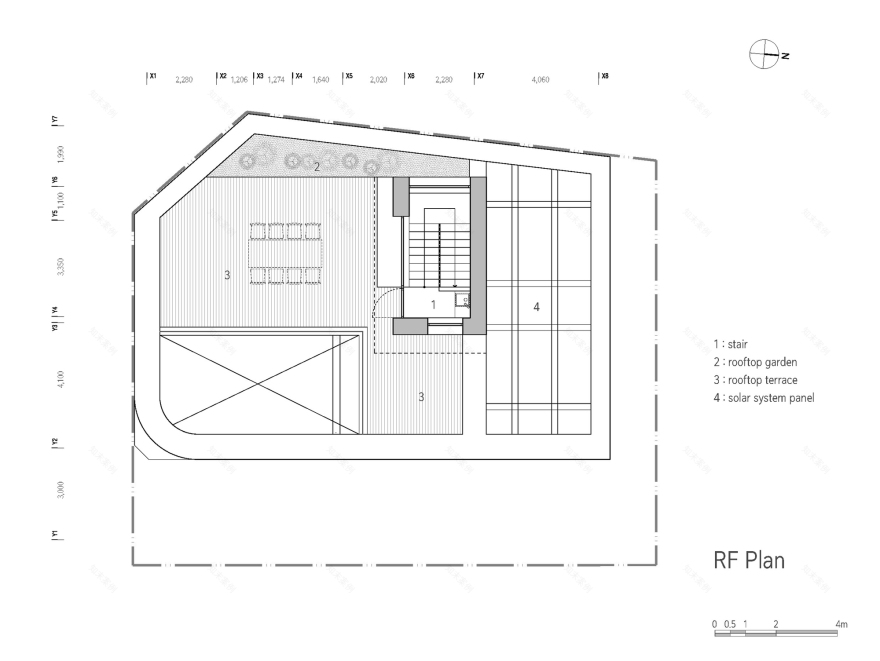 板桥两庭院住宅丨韩国城南市丨June Architects-34