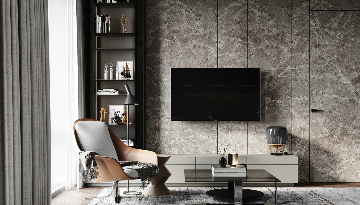 乌克兰原木与蓝色 柔软而坚定，放缓生活的节奏-0