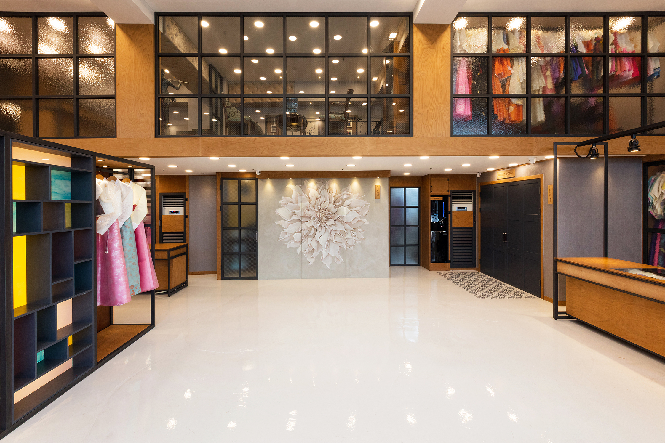 50 坪韩服专卖店 高雅精致空间设计-3