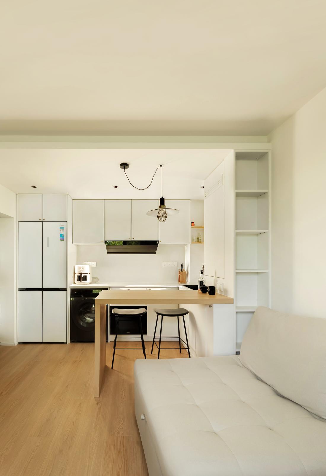 极简奶油原木韩式混搭风住宅设计-41