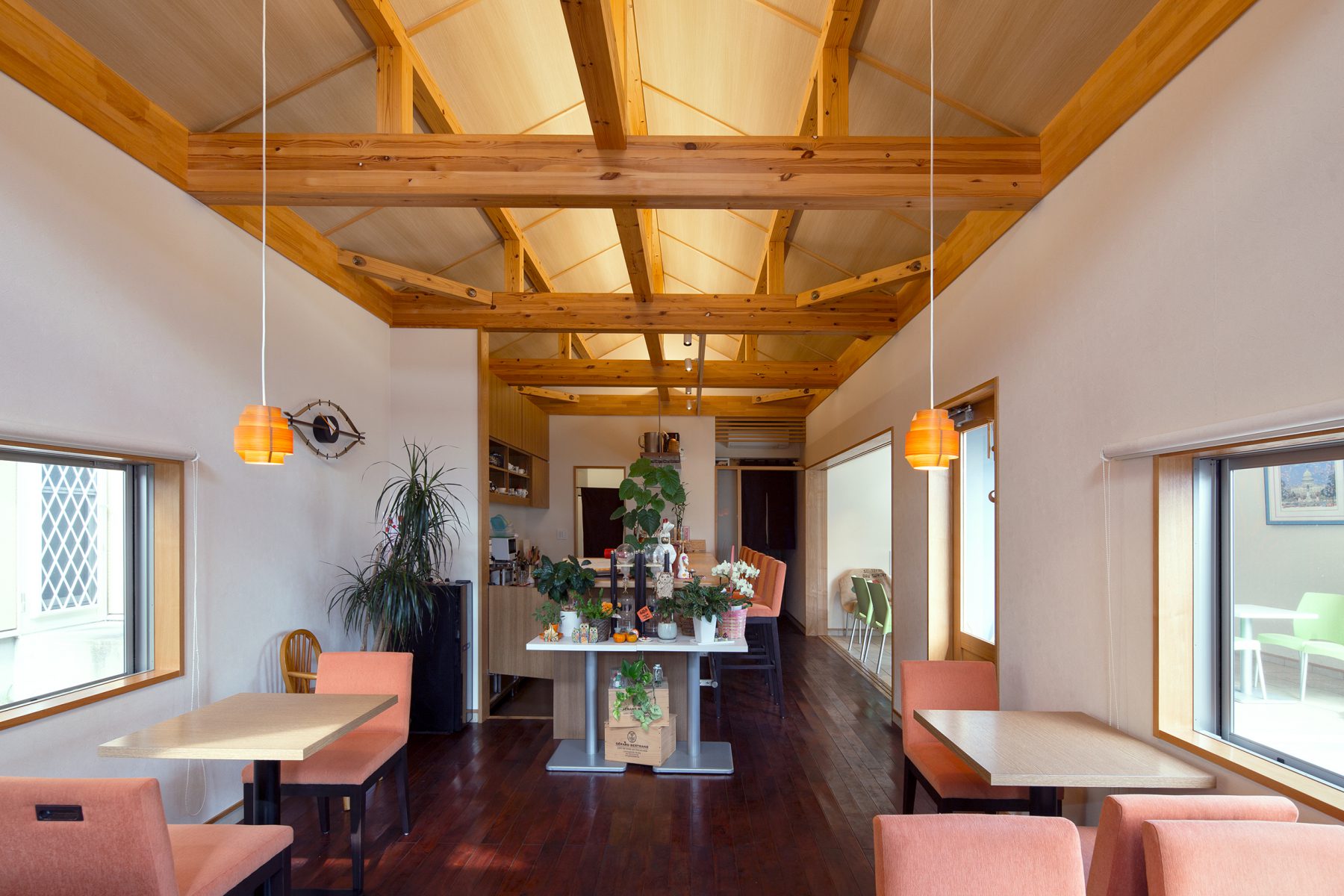 ATカフェ  環・設計工房丨日本福冈丨道津建筑舍（负责基本设计,实施设计,监理）-4