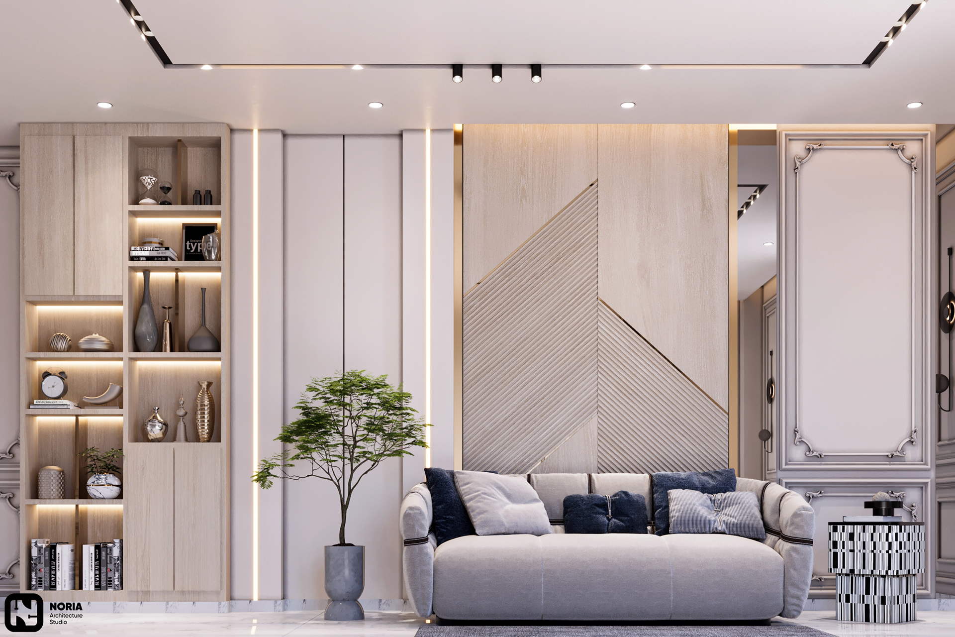 杜普尔别墅接待厅丨沙特阿拉伯-19