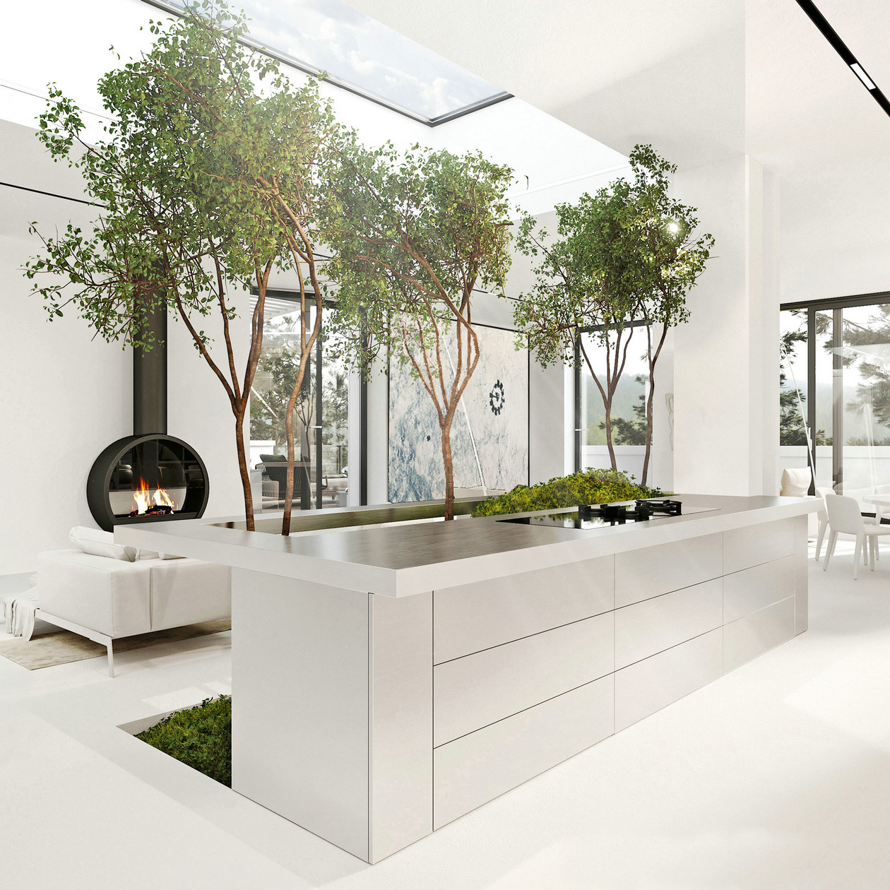 330㎡大平米公寓设计-5