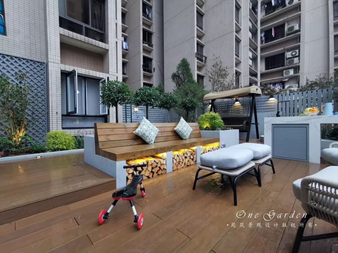 阳明新城花园 | 现代简约的露台生活空间-54