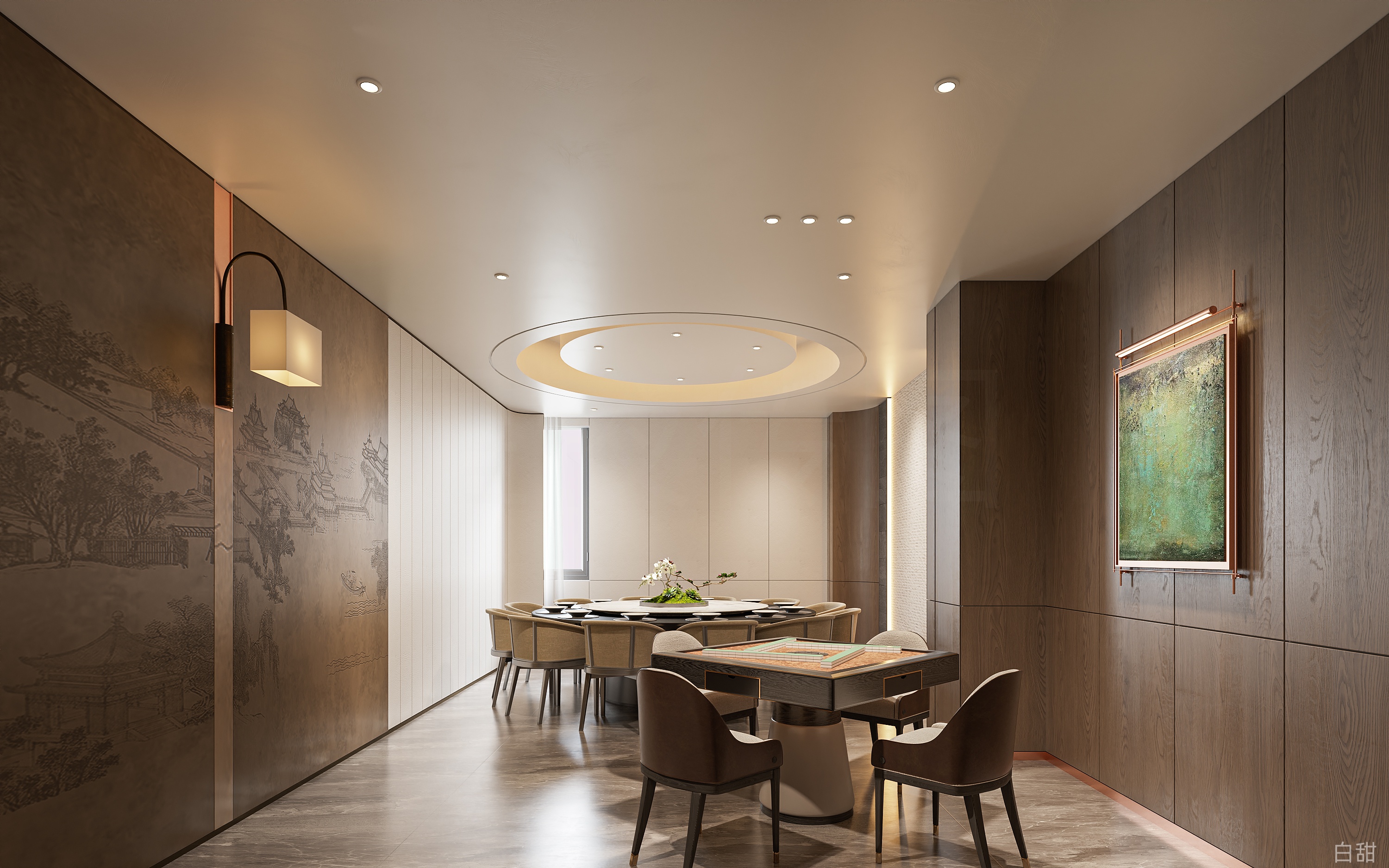 大气与细致并存，新中式工装-7