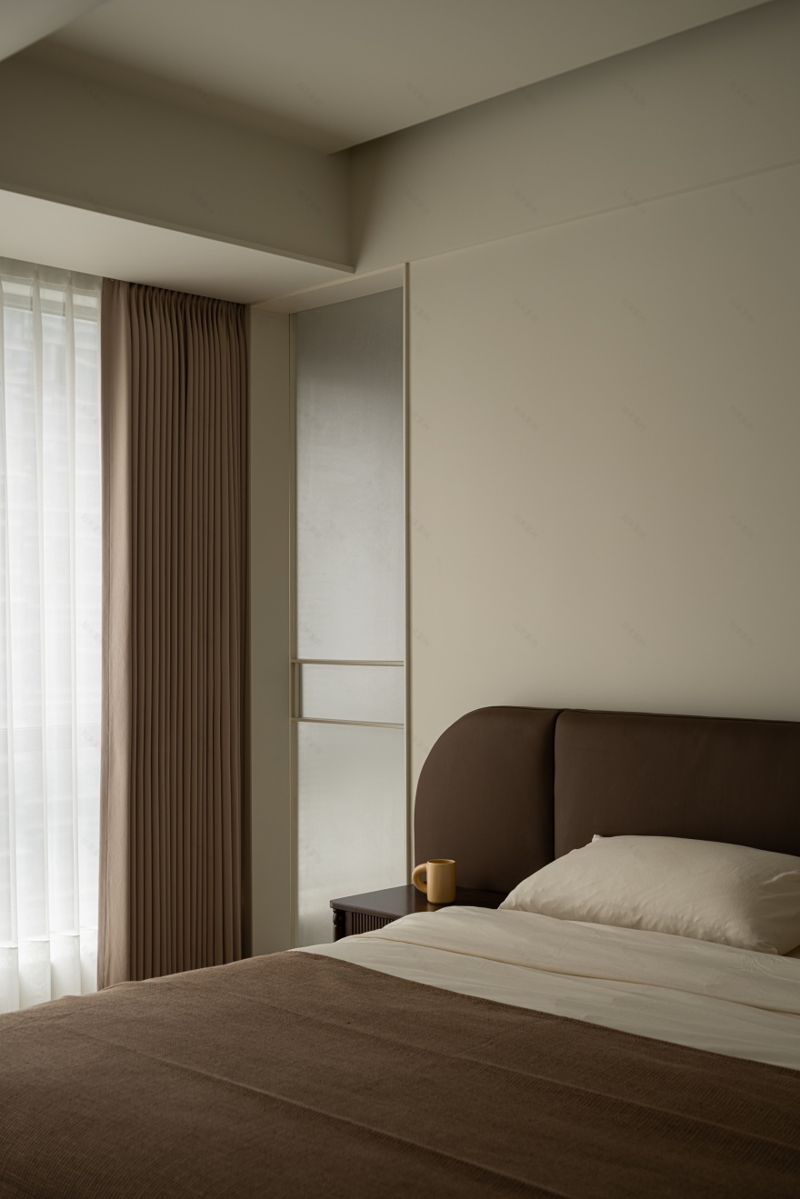 《柔煦》220㎡现代法式丨中国成都丨宏福樘设计-36