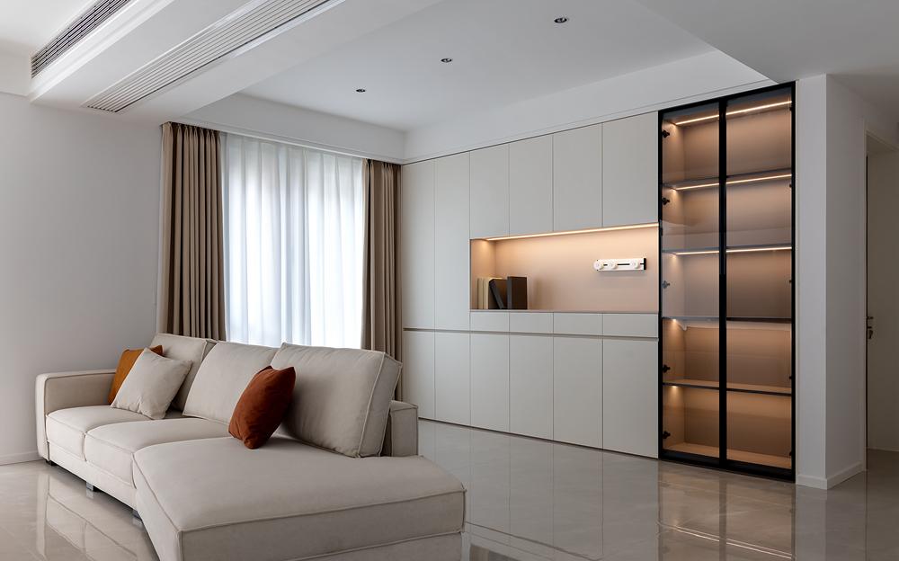 极致清新白+温馨奶咖色丨俏业家装饰-32