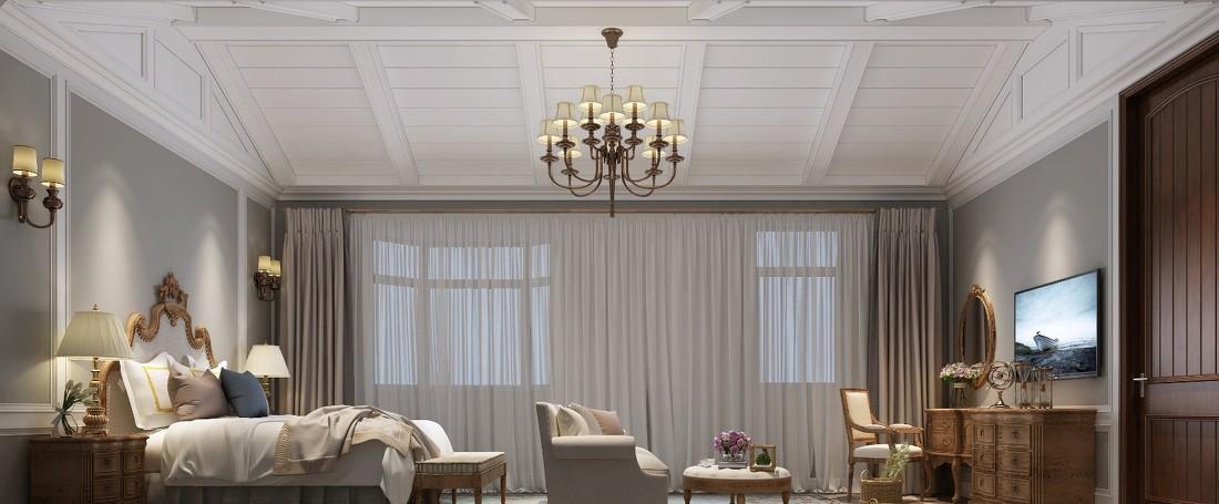 
苏州子时别墅装饰-豪门府邸美式风格 -7