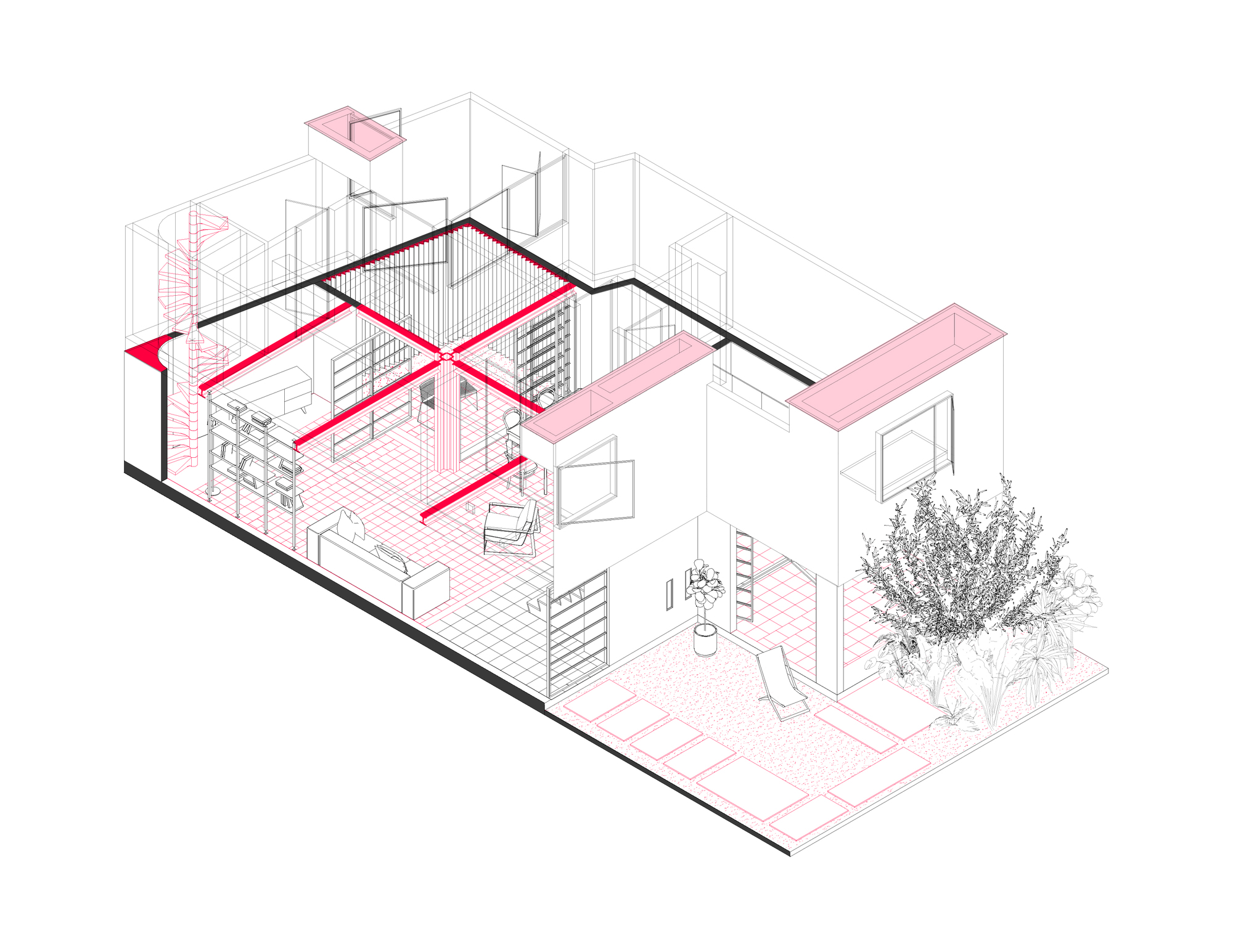 阿纳亚住宅与工作室丨墨西哥墨西哥城丨Vrtical-8
