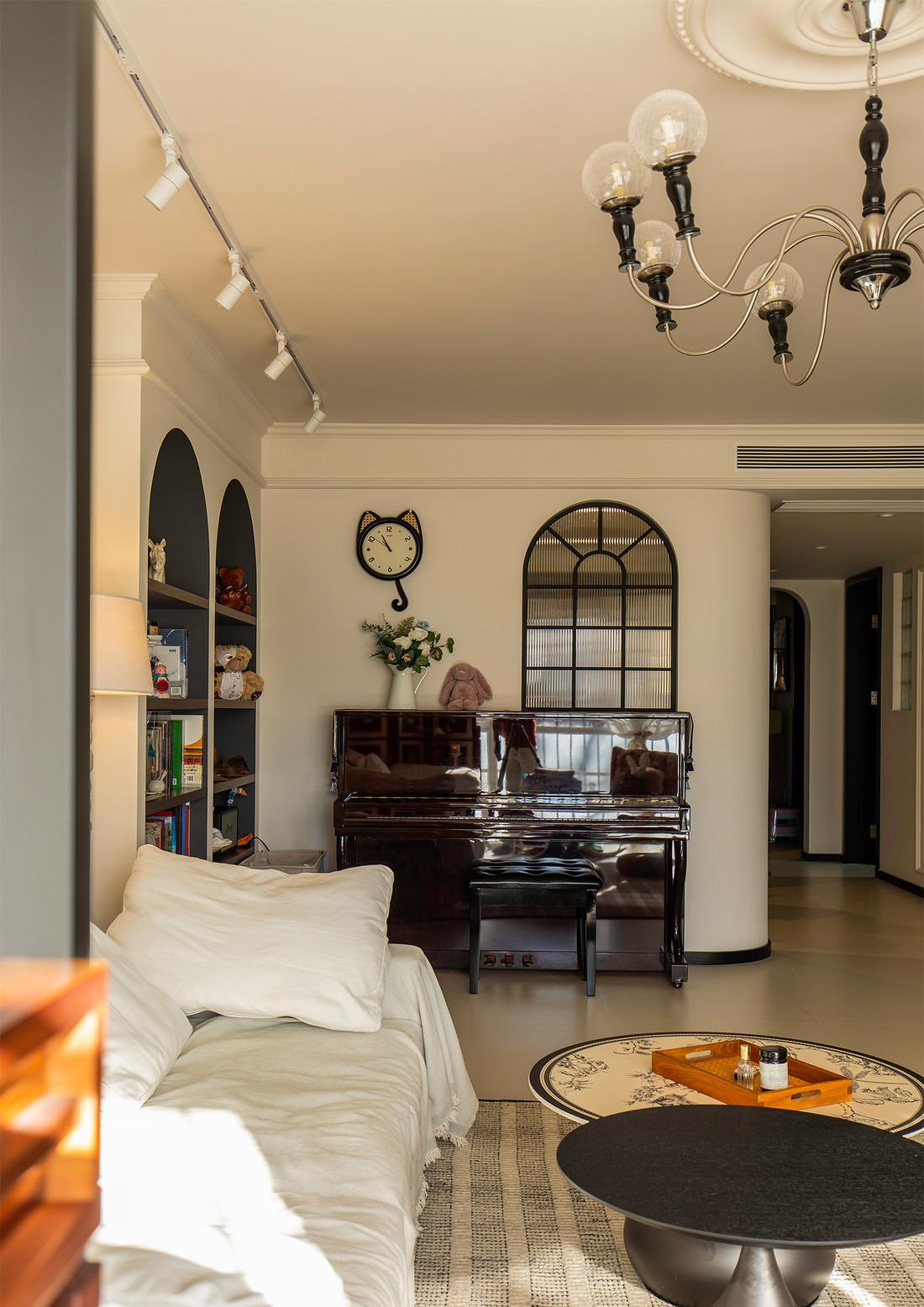 107平，两室两厅，两人两猫，复古而浪漫-27