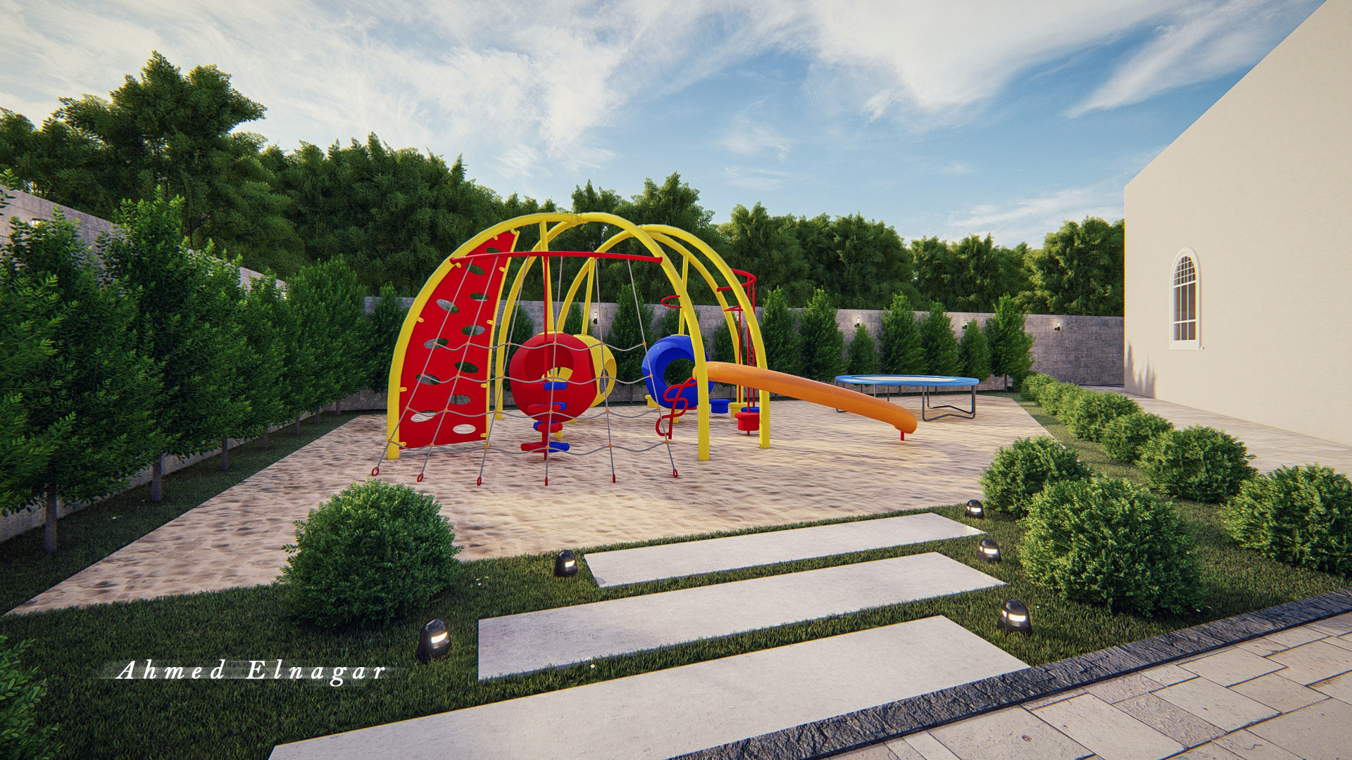 别墅花园设计 20丨阿联酋迪拜-9