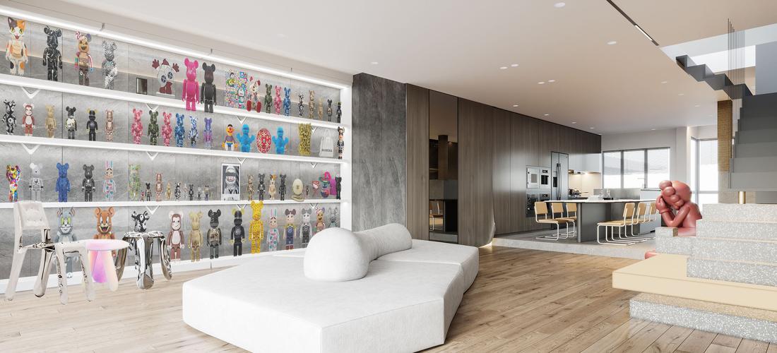 大地色 KAWS 元素家居-7