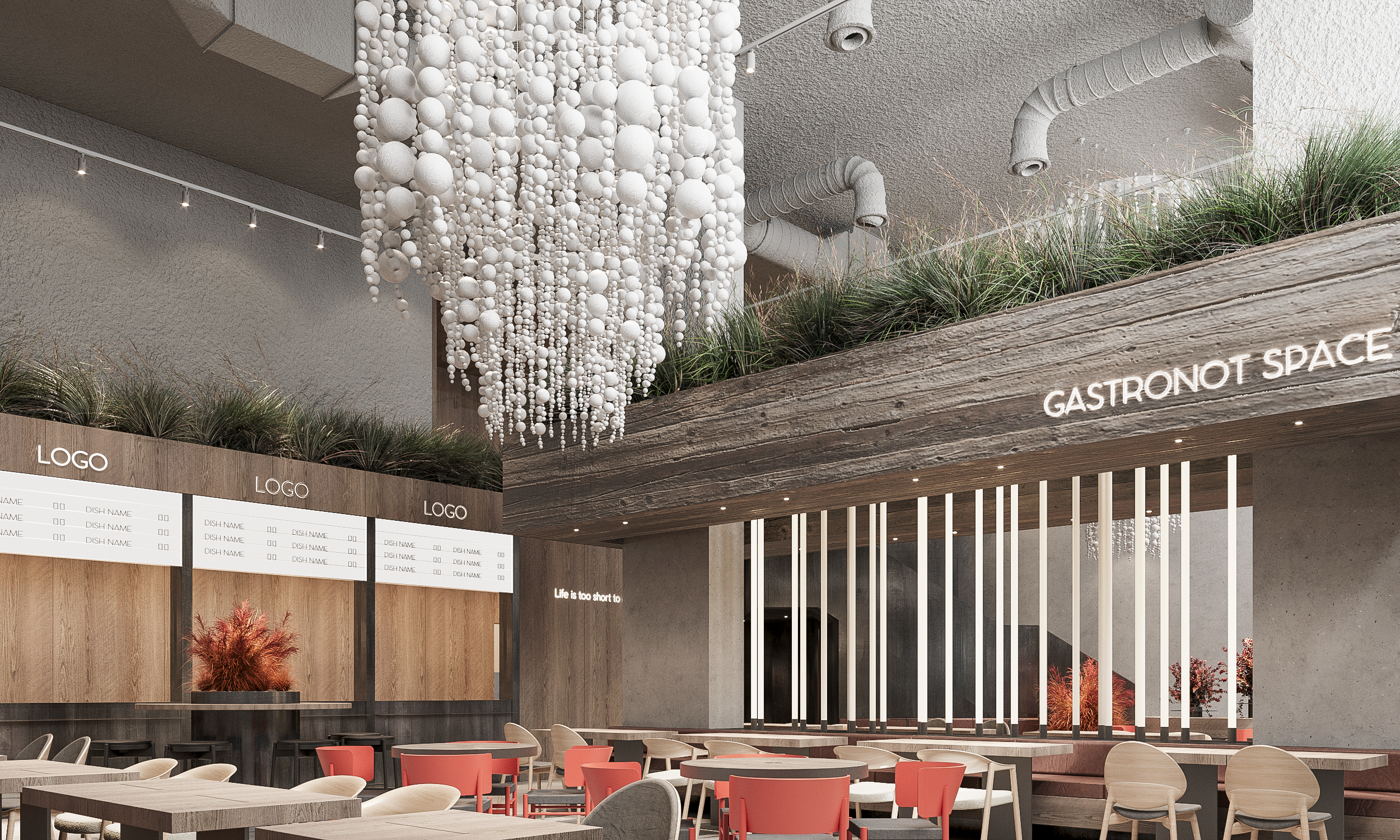 美食空间丨美国纽约丨UMKY design studio-21